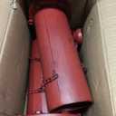 Fire Hydrant for Dogs to Pee On, 22.5" Metal Dog Fake Fire Hydrant Pee Post Red for Outdoor Training, Pee Pole with Ground Stakes, Fillable Base for Yard, Garden, Patio