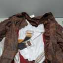 fun shack Mens Pirate Costume Adults Caribbean Pirates Captain Hat Suit - X-Large