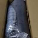 Bedsure Dog Beds for Small Dogs - Round Cat Beds for Indoor Cats, Washable Pet Bed for Puppy and Kitten with Slip-Resistant Bottom, 20 Inches, Allure, (Arctic Blue)