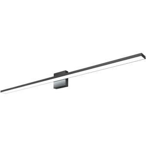 Ralbay 48inch Dimmable Modern LED Black Vanity Light 46W Frosted Aluminum for Bathroom Vanity Lighting Fixtures Cool White 6000K (48 inch, Black-Dimmable)