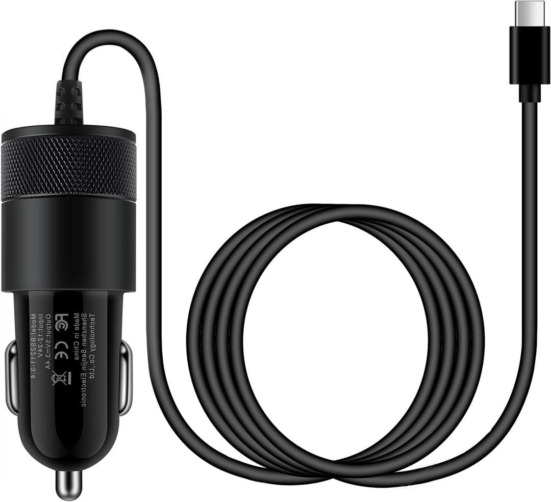 ZGear High Power Lightning Cable Car Charger - Black