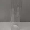 48 Pack Thick Glass Cylinder Vases 4,6,9,12 Inch Tall Clear Flower Vase Hurricane Floating Candle Holder for Table Centerpiece Wedding Home Decor