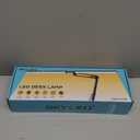 SKYLEO Led Desk Lamp for Home Office - 2400LM Ultra Bright Desk Light -Eye Caring Desk Lamp with Clamp - Adjustable Office Lamp with Remote Control- Easy Installation - 24W Black