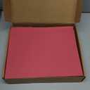 File Folder, 1/3 Cut Tab, Letter Size, Red, Great for Organizing and Easy File Storage, 100 Per Box