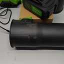 Electric Leaf Blower Cordless with 2 3.0Ah Battery and Charger, 2 Speed Mode 650CFM 280MPH Patio Tools with 2 Tubes, 20V Battery Powered Leaf Cleaner Handheld Blowers for Lawn Care, Dust, Leaves, Yard