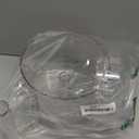 112203 Food Processor Cutter Bowl and 106458S Bowl Lid for Robot Coupe R2B R2N 3 Quart Clear Cutter Bowl