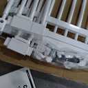 Gardner Pet 51"-87" Extra Tall Cat Gate for Doorway, Wide Adjustable 27.56"-37" Baby Gate Included 4 Extension Kits, Pressure Mounted Safety Full Door Gate for Stairs, Studio, Kitchen (White)