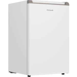 Frigidaire Mini Refrigerator, Compact Freezer Compartment, Adjustable Thermostat Control, Reversible Door, Contemporary Series, 4.5 cu ft, White
