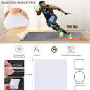 Audend Double Carpet Pad, Non Skid Sided Rug Tape 12 Pack, Rug Gripper on Wood Floor and Tile Floors, White Carpet Gripper for Indoor, Outdoor, Home, Kitchen, Living Room