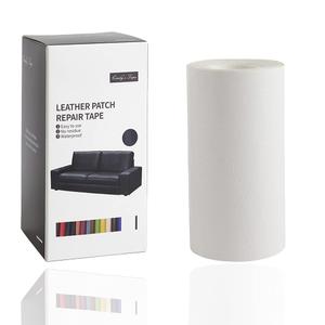 Cindy's Tape Leather Repair Patch Kit White 4 x 60 inch Leather Repair Tape Self Adhesive Patch for Furniture, Couch, Sofa, Car Seats, Chair, First Aid Vinyl Repair Kit