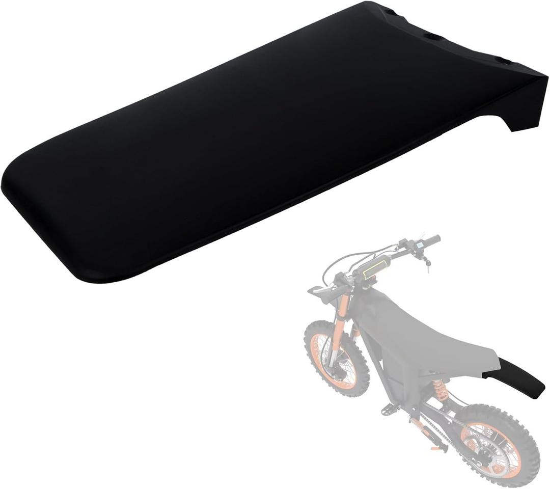 Electric Bike Rear Fender Mudguard for Tuttio Soleil 01 Electric Dirt Bike,Black Ebike Back Fender