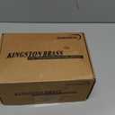 Kingston Brass KB2601PL Vintage 4-Inch Centerset Lavatory Faucet, Polished Chrome with Porcelain Lever Handle