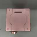 Mini ATM Piggy Bank ATM Machine Best Gift for Kids,Electronic Code Piggy Bank Money Counter Safe Box Coin Bank for Boys Girls Password Lock Case (Rose Gold)