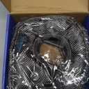 Carbon Fiber Turbo Blanket T4 Cover Turbocharger Heat Shield Cover Fastener Springs for T4