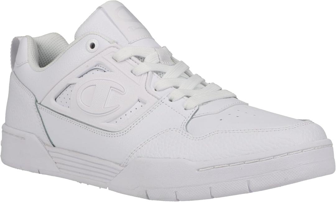 Champion Mens 5 on 5 Lo (White), Size 10.5