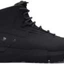 Under Armour Men's Charged Valsetz Mid Military and Tactical Boot (10, (001) Black/Black/Jet Gray)