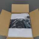 Bonsaii Safe Box with Electronic Keypad, Steel Security Lock Box with Key, 0.23 Cubic Feet, 9.06" W x 6.69" D x 6.69" H, Small Hidden Safe for Cash Jewelry