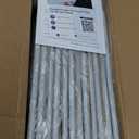 GarveeHome 7-Piece Kids Folding Table and Chairs Set, Toddlers Children's Activity Table and Chairs Set for Dining Room, Daycare, Classrooms (Grey)