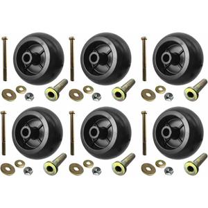 Parts 4 Outdoor Aftermarket 6pk Deck Wheels for Xmark 103-3168 103-4051 1-603299
