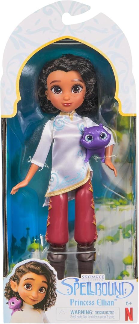 Spellbound, Princess Ellian 9.5-inch Doll with 2 Doll Accessories & Action Figure, from The Netflix Movie, Kids Toys for Girls & Boys Ages 6 and up, Set of 2 Spellbound, Princess Ellian 9.5-inch Doll with 2 Doll Accessories & Action Figure, from The Netflix Movie, Kids Toys for Girls & Boys Ages 6 and up, Set of 2
