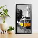 LaVie Home 16x32 Picture Frame Black, Panoramic Picture Frame for Wall Decoration, Classic Black Minimalist Style Suitable for Decorating Houses, Offices, Hotels1 Pack