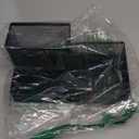 Ludato Desk Organizers Mesh Pencil Holder3 Compartments Black Mesh Pen Holder Storage for Office Desk Accessories