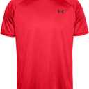 Under Armour Men's Velocity 2.0 Short Sleeve T-Shirt (Red, XL)
