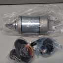 Starter Motor & Solenoid Relay & Ignition Switch Replacement for Honda ATV FourTrax 300 TRX300 TRX300FW 1988-2000 31200-HC4-023 31200-HC4-033 SM13213 128000-4400