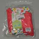 YOUNGER TREE Toddler Girls Two Pieces Swimsuit Color Block Stripe Swimwear Summer Beach Bathing Suit 18M-5T (2-3T, Red#flower2)