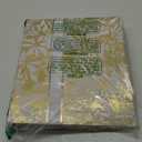 Lilly Pulitzer Cute 3 Ring Binder with Pockets and 3 Tab Dividers, Thin Binder with Metal Rings 0.75 Inch, 0.75" Aesthetic Binder (Safari Sangria)