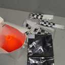 Race Car Birthday Decorations,Racecar Centerpiece Decoration,7in Orange Racing Cones(12),Checkered Flags (24), Racetrack Floor Runner,Checkered Banner,Car Theme Party Supplies(39PCS)