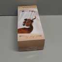 Travel Blow Dryer Brush in one, Dual Voltage 110V-240V Mini Hot Air Brush, Hair Trends Nano Titanium 2 Inch One Step Hair Dryer and Styler Volumizer Oval Shape (White & Rose Gold)