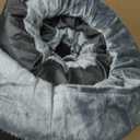 CYMULA Memory Foam Camping Mattress Pad, CertiPUR-US Sleeping Mat, Portable Roll Up Mattress for Adults, Camping Bed Pads for Sleepover, Car Bed with Travel Bag (Small Single/Cot-72x24x3 IN, Grey)