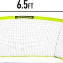 Franklin Sports Blackhawk Backyard Soccer Goal - Portable Pop Up Soccer Nets - Youth + Adult Folding Indoor + Outdoor Goals - Multiple Sizes + Colors 6.5' x 3.5'