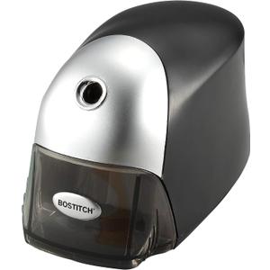 Bostitch Office QuietSharp Executive Heavy Duty Electric Pencil Sharpener for 65% Faster Sharpening and 6X Longer Cutter Life - Colored Pencil Compatible, Black