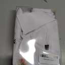 J.VER Men's French Cuff Dress Shirts Regular Fit Long Sleeve Spread Collar Metal Cufflink White 14.5 Neck-32 Sleeve