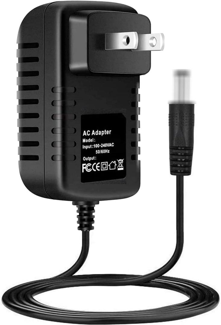 9V AC-DC Adapter Replacement for NoCry NCS-10NM NCCES 7.2V 1500mAh Li-ion Rechargeable Grade Cordless Electric Screwdriver Drill JLH-H030900450W 9VDC 450mA Power Supply Charger