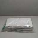 6 Pack Wardrobe Closet Organizer and Storage for Clothes - 7 Grids Foldable Drawer Dividers Organizers for Jeans | Pants | Shirts | Leggings, Stackable Clothing Bins for Closets Organization (White)