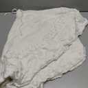 48 inches Christmas Knitted Tree Skirt Decorations Xmas Large White Chunky Cable Farmhouse Thick Rustic Tree Skirt for Merry Christmas Tree Holiday Home Party Decoration