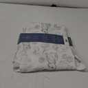 Garden Party Tablecloth 60x102 Oblong White Green Hand Drawn Rabbit Veggies NEW