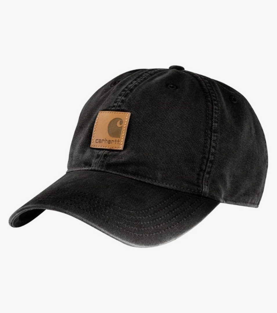 Carhartt Men's Cotton Canvas Cap (Black)