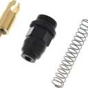 WFLNHB Carburetor Choke Starter Plunger Valve Repair Kit Replacement for Yamaha Kodiak Bruin Raptor Rhino Wolverine YFM350 YFM400 YFM660 YXR660 2004-2012