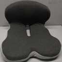 Orthopedic Seat Cushion, L-Shaped Ergonomic Memory Foam Back & Seat Support, Non-Slip Breathable Washable Cover, for Office Chair, Car, Wheelchair, Gaming Seat