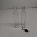 Anchor Hocking 16 oz Oil and Vinegar Glass Bottle with Stainless Steel Spout, Set of 2