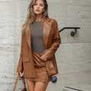 OQQ Womens 3 Piece Long Sleeve Tops Crew Neck Stretch Fitted Underscrubs Layer Tee Shirts 2025 Casual Outfits (S)