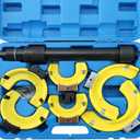 Interchangeable Fork Strut Macpherson Spring Compressor Kit Universal Coil Extractor Tool Set