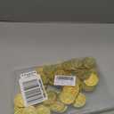 Plastic Gold Coins, 100Pcs Fake Gold Coins Bulk, Play Coin for Kids Board Games Classroom Reward Treasure Hunt Games Lucky Draw Game Adventure Theme Props St. Patricks Day Mardi Gras Party Supplies