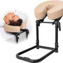 Mattress Top Massage Kit, Massage Headrest Face Pillow for Bed Mattress, Massage Face Cradle Cushion Bed Massage Head Holder, Adjustable Massage Attachment for Mattress, Eye Surgery Recovery Equipment