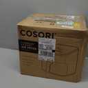 Cosori 9-in-1 TurboBlaze Air Fryer 6 Qt, PFAS-Free Ceramic Coating, 90450F, Precise Heating for Even Results, Air Fry, Roast, Bake, Broil, Dry, Frozen, Proof, Reheat, Keep Warm, 120V, Dark Gray