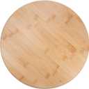 Bamboo Lazy Susan Turntable for Pantry Cabinet or Table (13 inch)